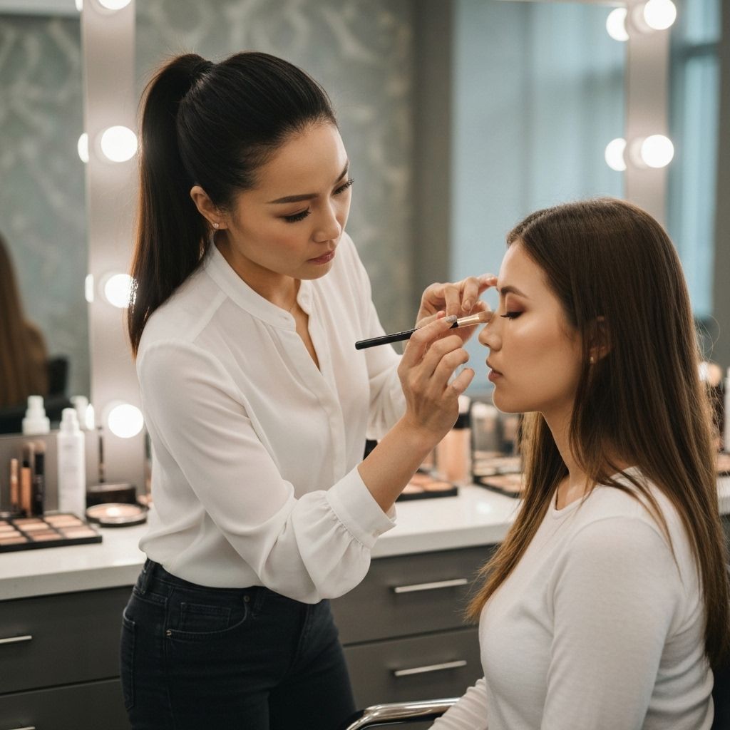 Обучение макияжу